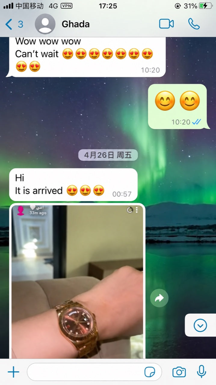 Customer feedback after delivery